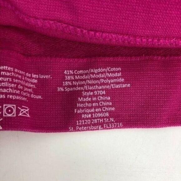 Rhonda Shear Cotton Ahh Bra 3 Pack Women's Size XL New in Poly Packaging… - Picture 4 of 7